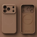 Slim and durable silicone MagSafe case for iPhone 14