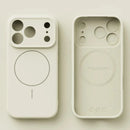 Lightweight silicone MagSafe case for iPhone 13–17 series