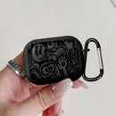 Trendy street art AirPods case with durable protection