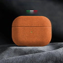 Protective Suede Italian AirPods Case with elegant design
